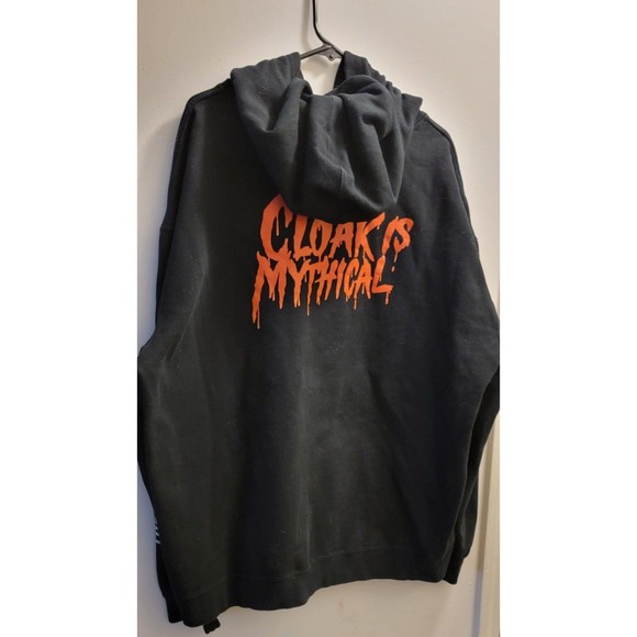 CLOAK IS MYTHICAL Black Night of the Beasts Production Hoodie - Picture 3 of 3